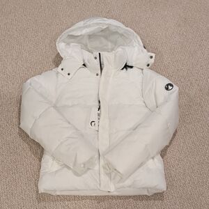 ZYIA Active White Aspen Puffer Jacket